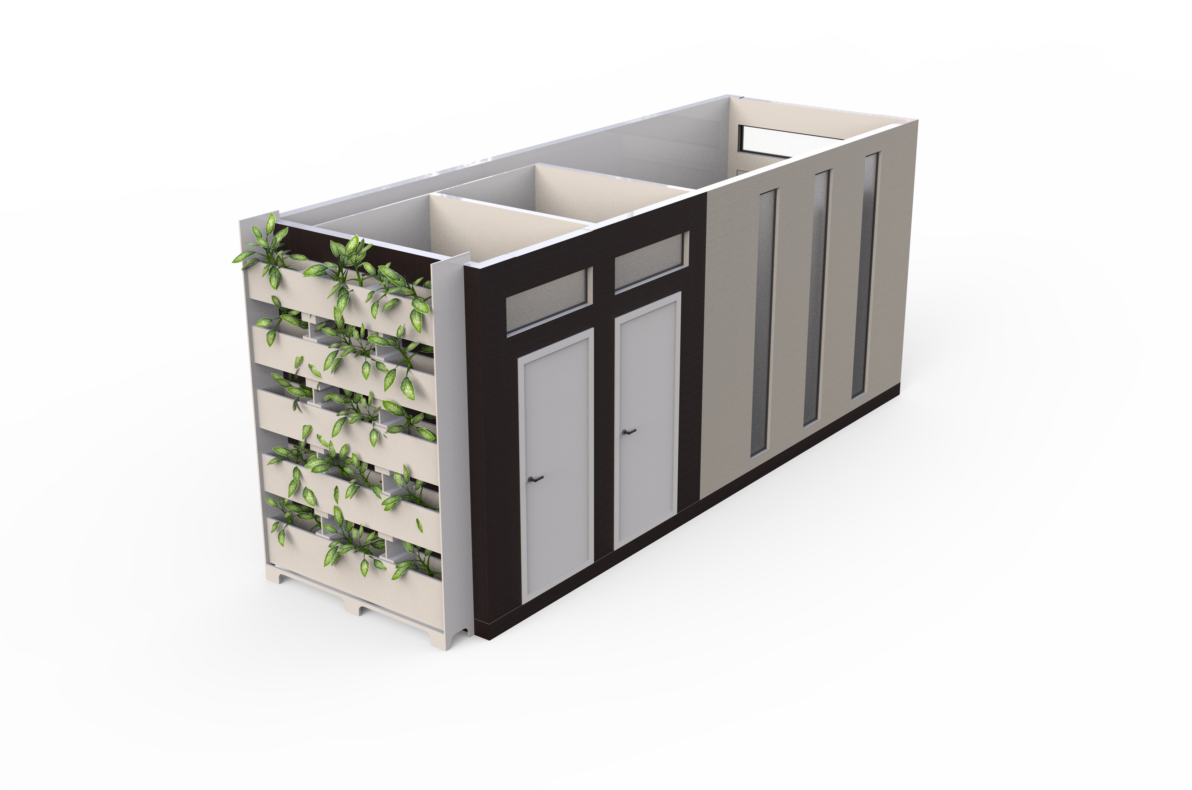OCTOPI 1.0 mobile sanitation block