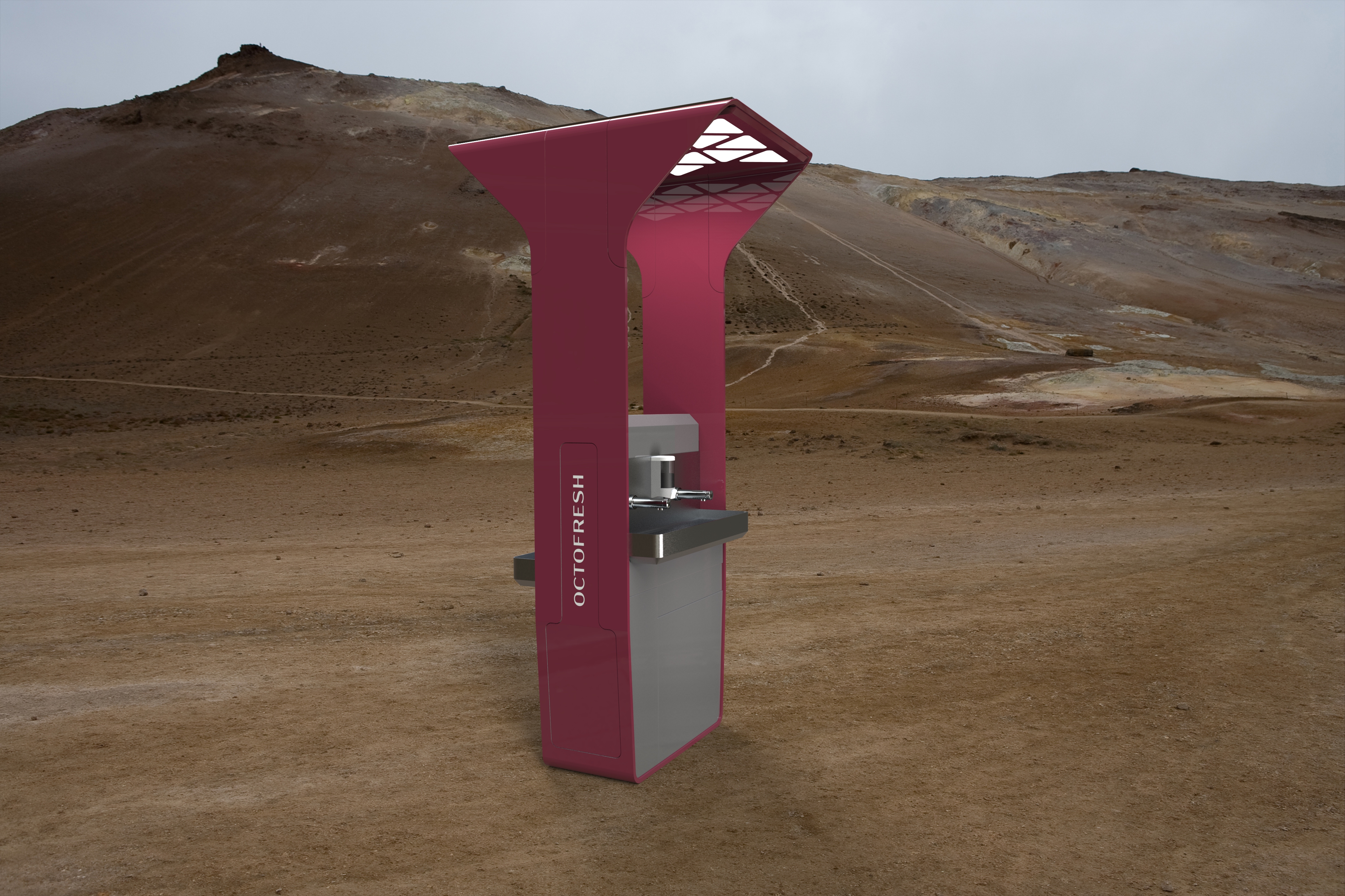 OCTOFRESH at a remote off-grid location